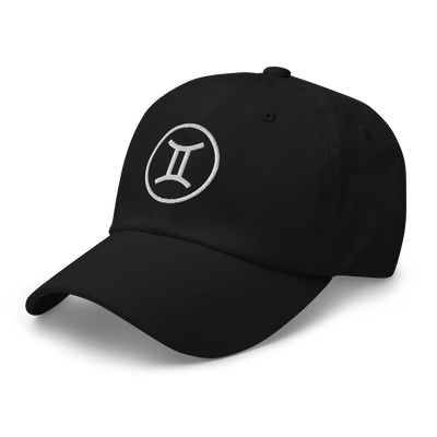 Gemini Zodiac Dad Hat – Embroidered Astrology Baseball Cap