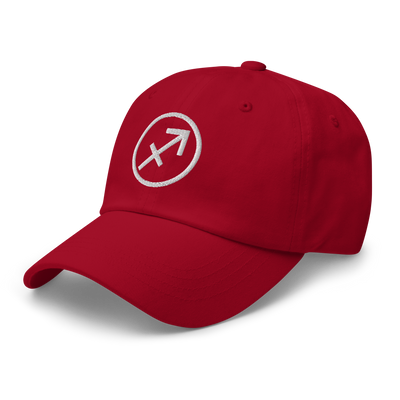Sagittarius Zodiac Dad Hat – Embroidered Astrology Baseball Cap