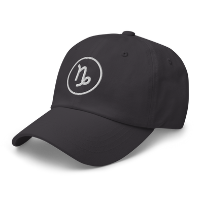 Capricorn Zodiac Dad Hat – Embroidered Astrology Baseball Cap