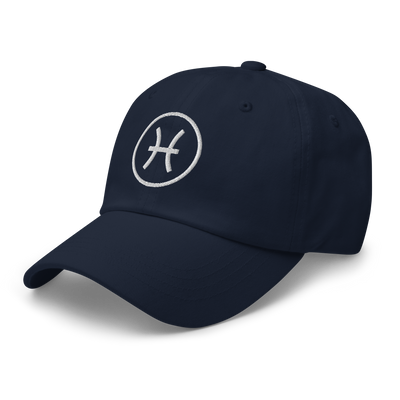 Pisces Zodiac Dad Hat – Embroidered Astrology Baseball Cap