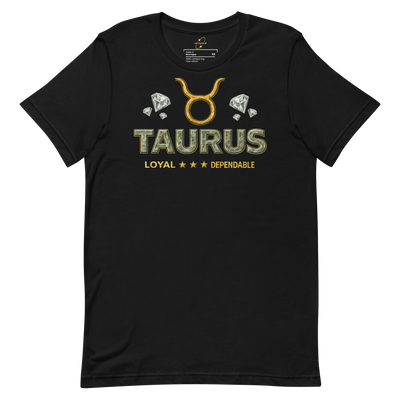 Taurus Zodiac Sign– Unisex Graphic Shirt