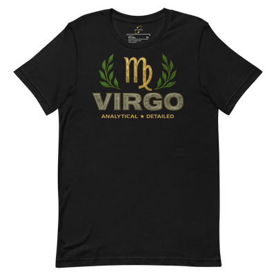 Virgo Zodiac Sign– Unisex Graphic Shirt