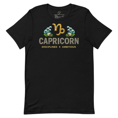 Capricorn Zodiac Sign– Unisex Graphic Shirt