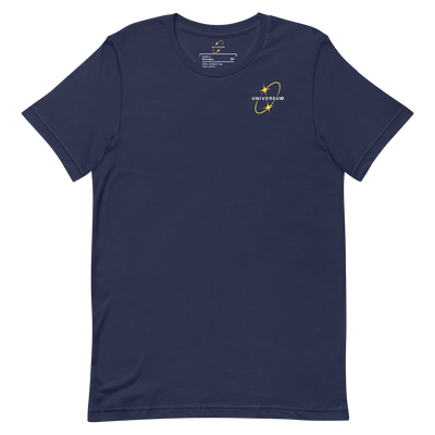 UNIVERSUM Logo Unisex T-Shirt – Minimalist Cosmic Streetwear